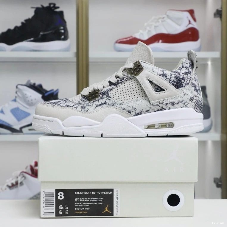 4 snakeskin Air Jordan Jordan retro 0214